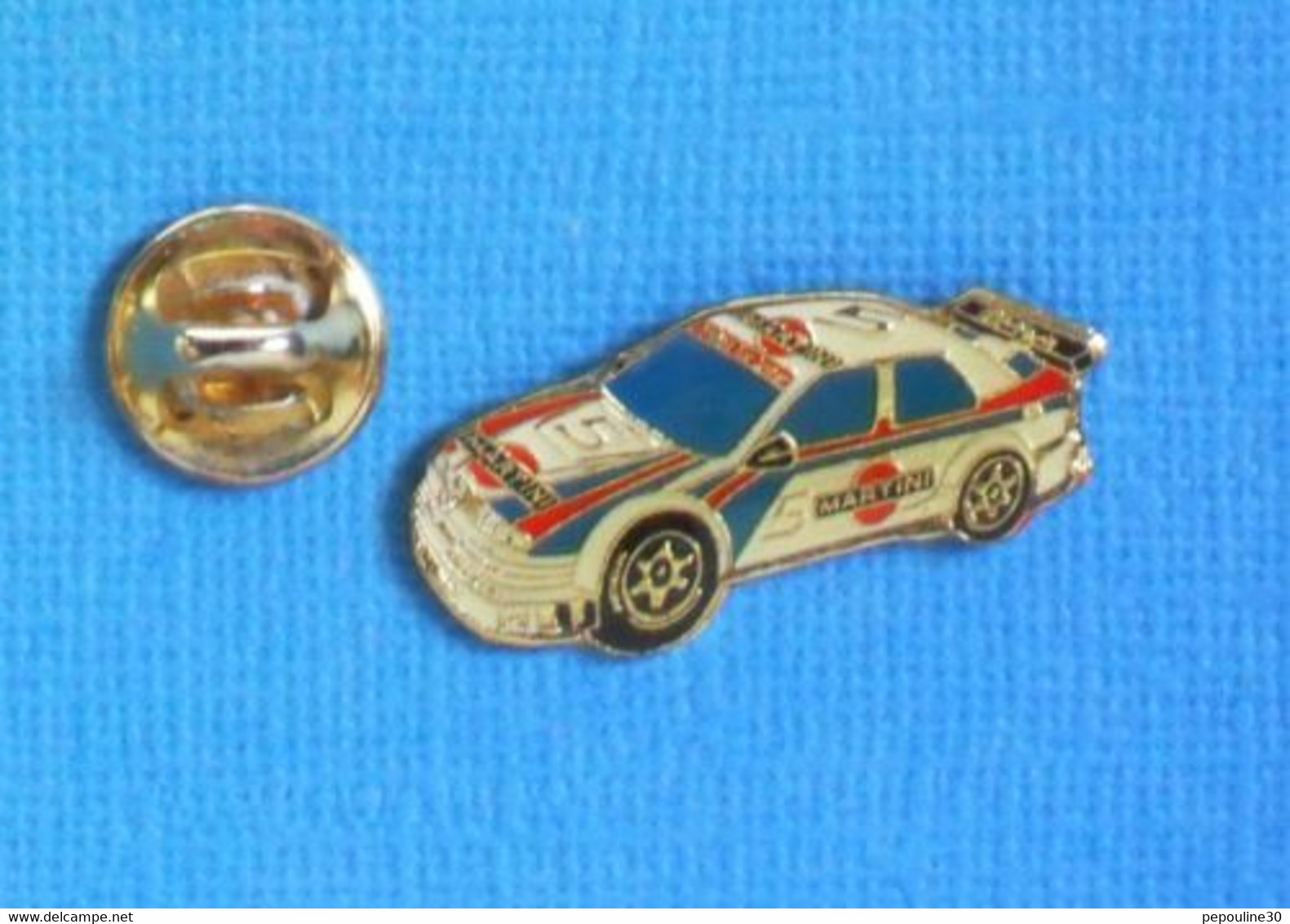 1 PIN'S //  **  ALFA ROMEO 155 V6 TI DTM MARTINI / N°5 ** - Alfa Romeo