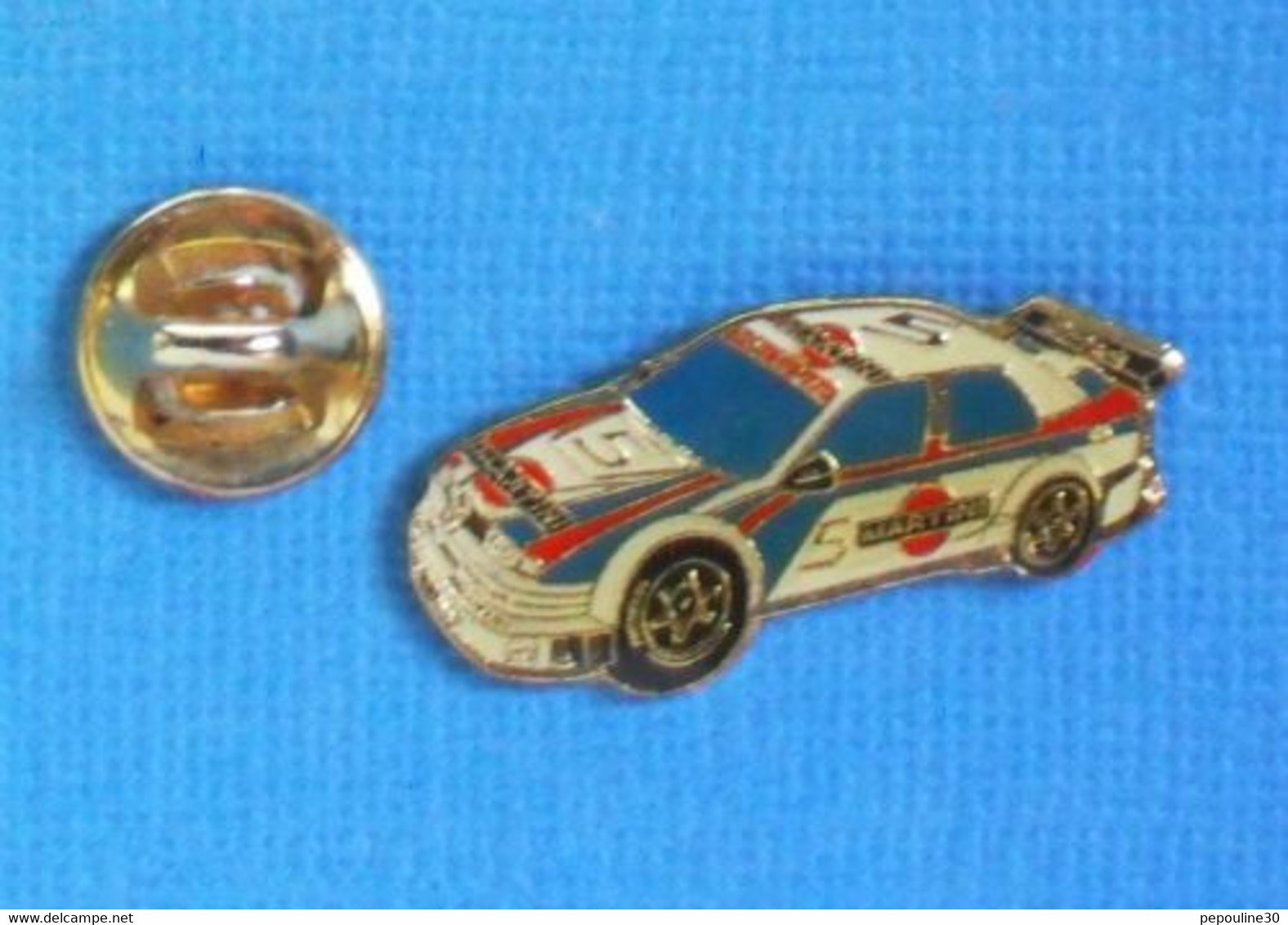 1 PIN'S //  **  ALFA ROMEO 155 V6 TI DTM MARTINI / N°5 **