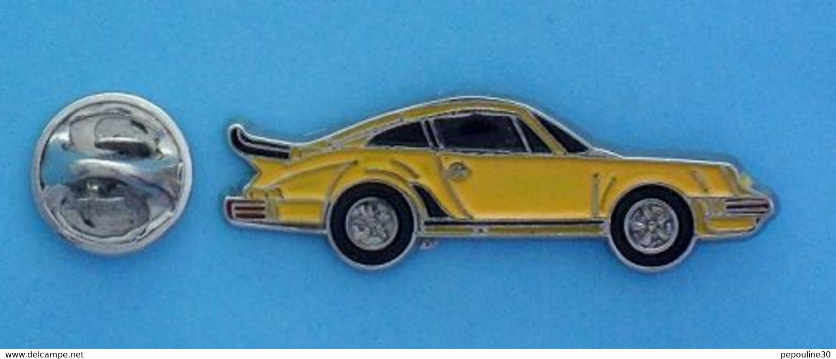 1 PIN'S  //  ** PORSCHE 911 / CARRERA / TURBO ** . (© Qualité Collectors Série Limité) - Porsche