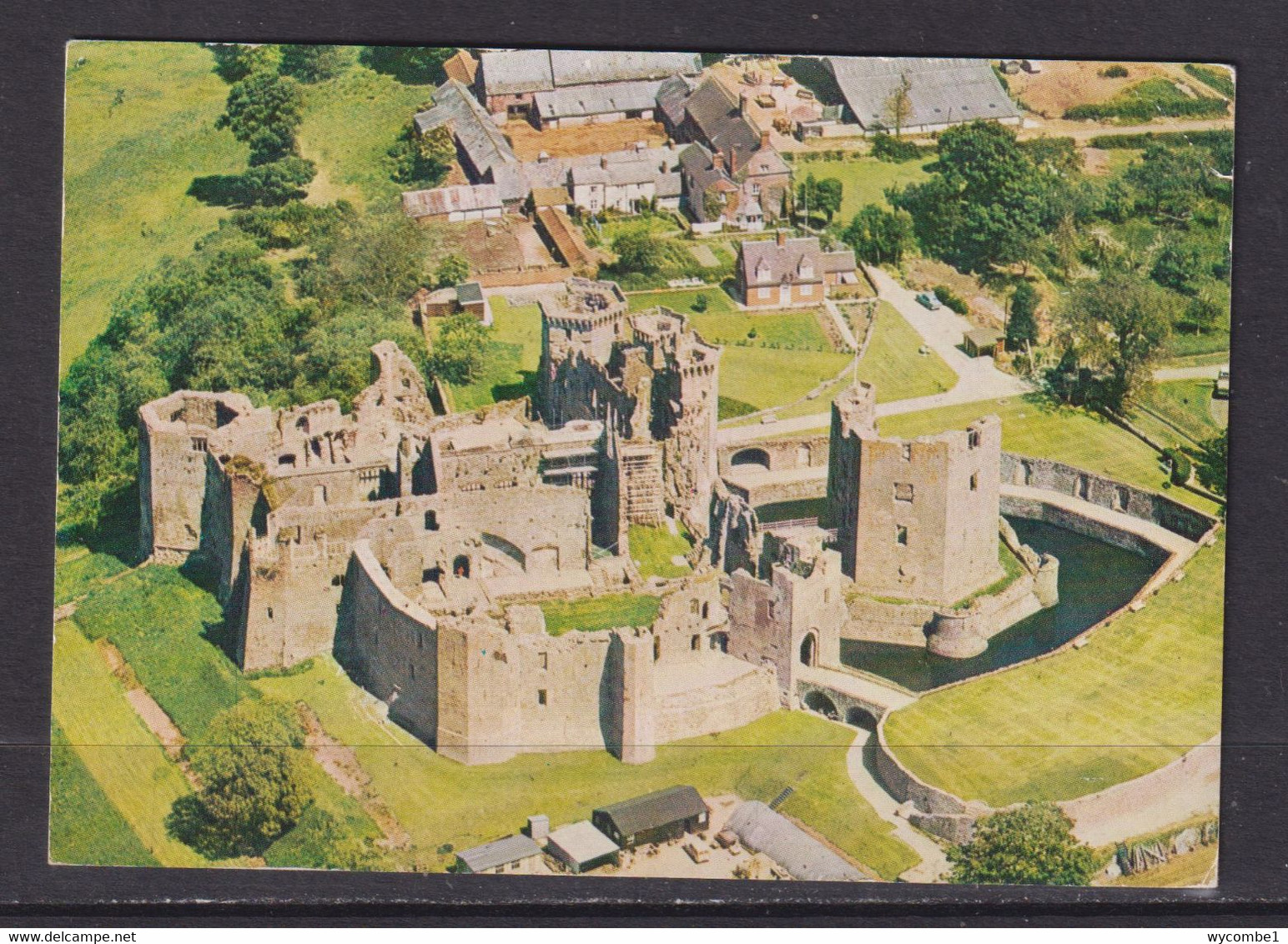 WALES - Raglan Castle Used Postcard As Scans - Monmouthshire