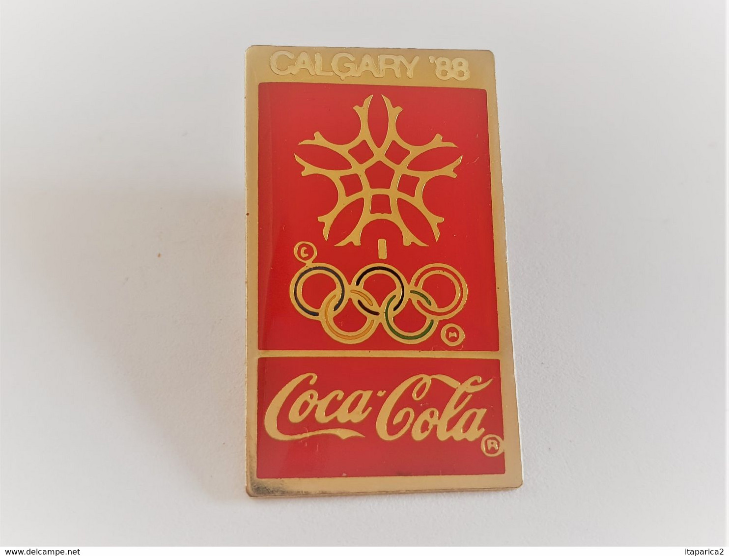 PINS  JEUX OLYMPIQUES  HIVER CALGARY 88 COCA COLA / 33NAT - Jeux Olympiques