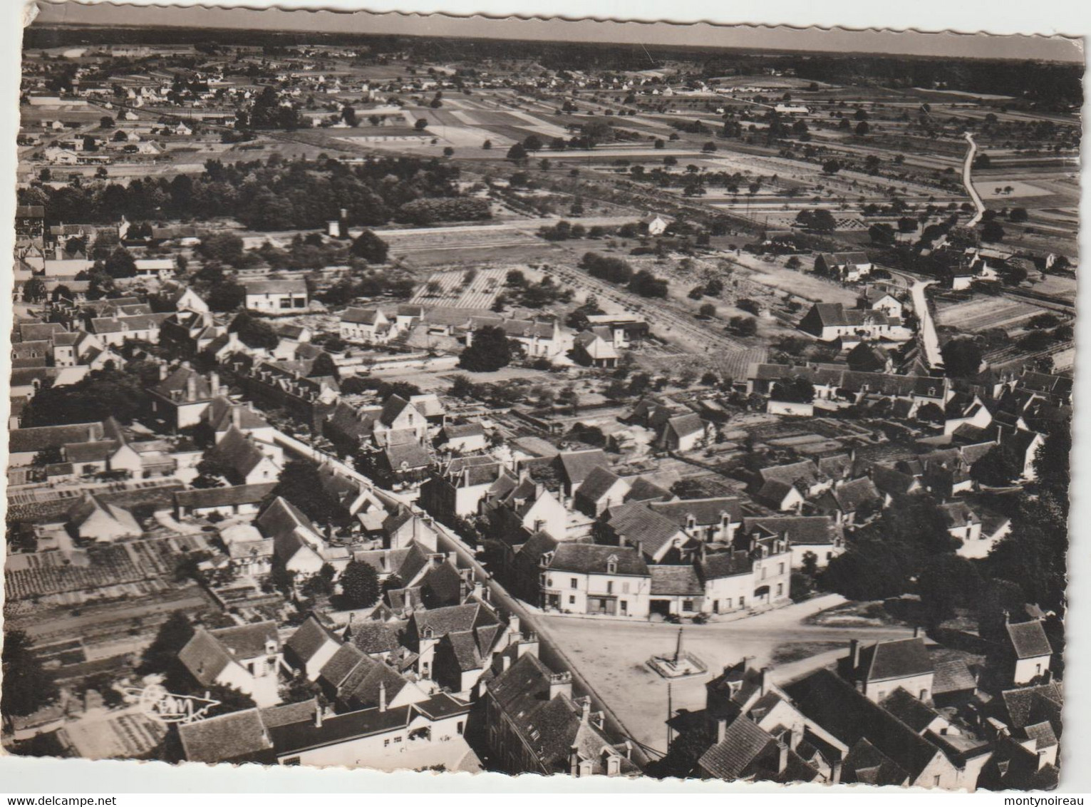 Loir Et Cher :  NOYERS  Sur  CHER  : Vue  Aérinne  1962 - Noyers Sur Cher