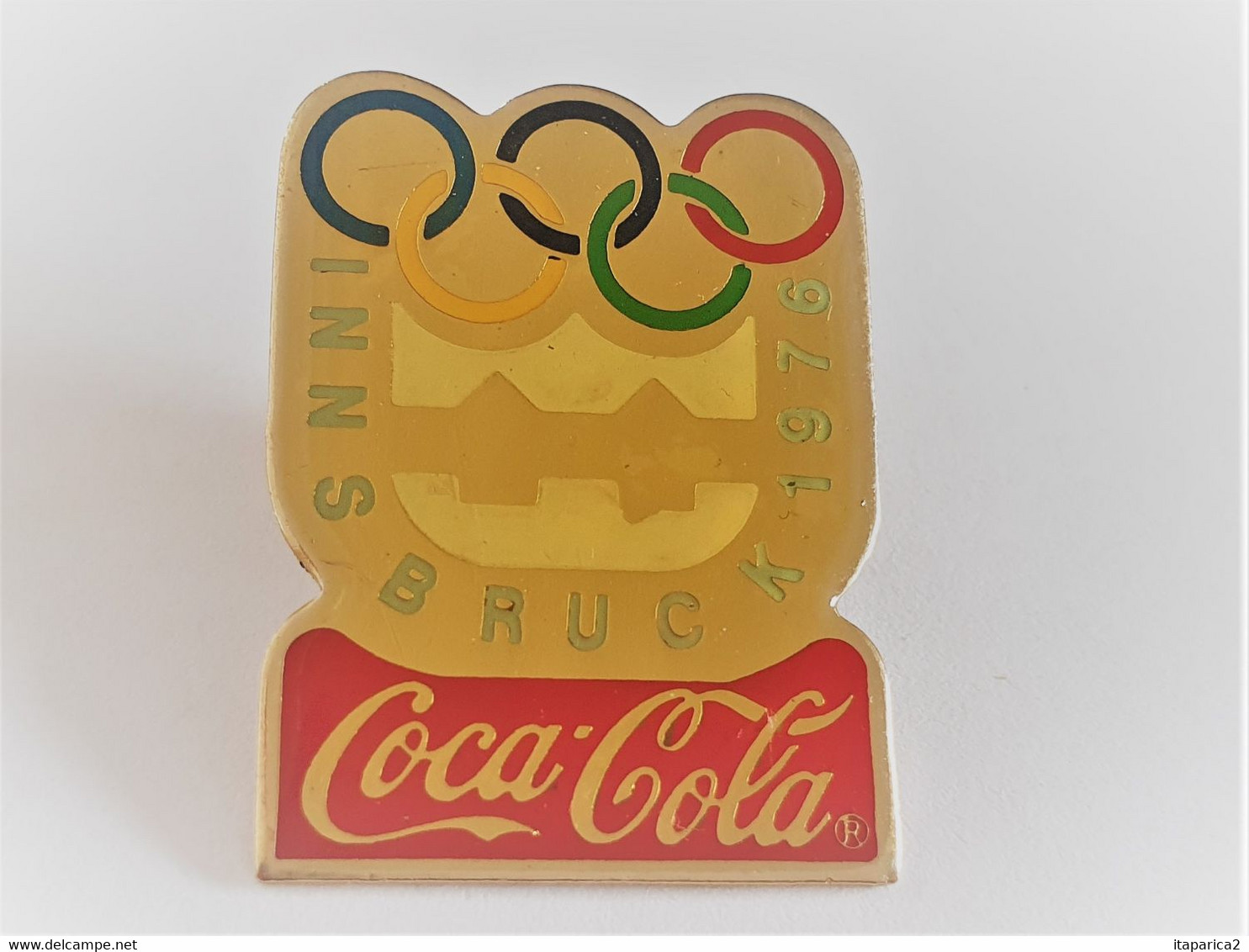 PINS  JEUX OLYMPIQUES  HIVER INNSBRUCK 1976 COCA COLA / 33NAT - Jeux Olympiques