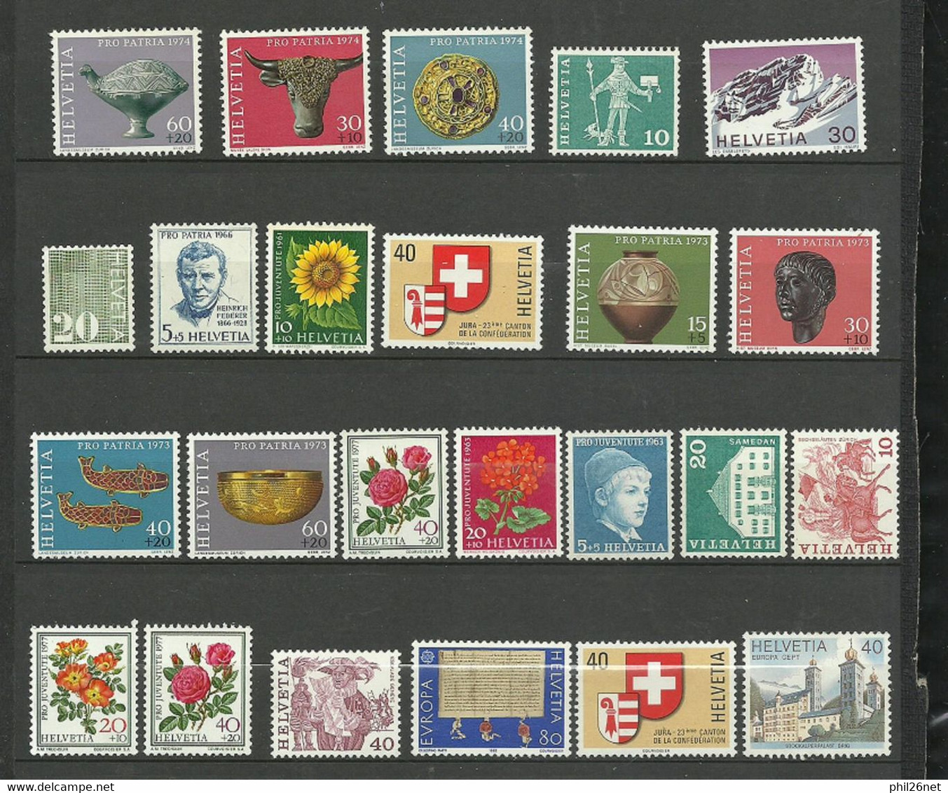 CH  Suisse  Lot  Neufs * *  B/ TB   Affaire  à Moins De 50 %   Du Prix De La Poste      ! ! ! - Collections