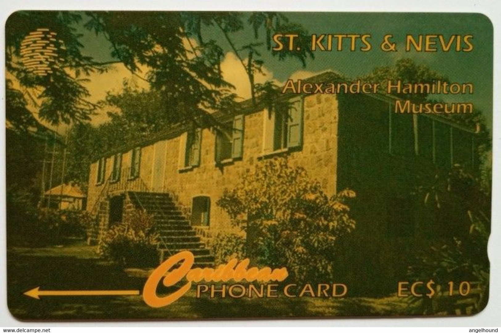 St. Kitts And Nevis  EC$10  11CSKB  " Alexander Hamilton Museum " - St. Kitts En Nevis