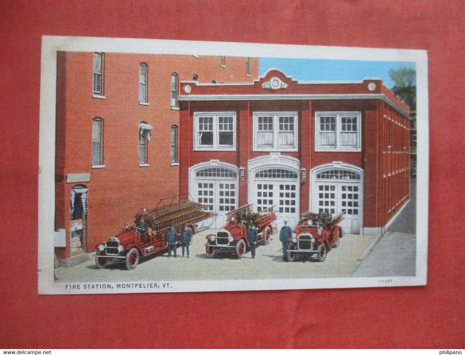 Fire Station.   Montpelier Vermont > Montpelier   Ref 5724 - Montpelier