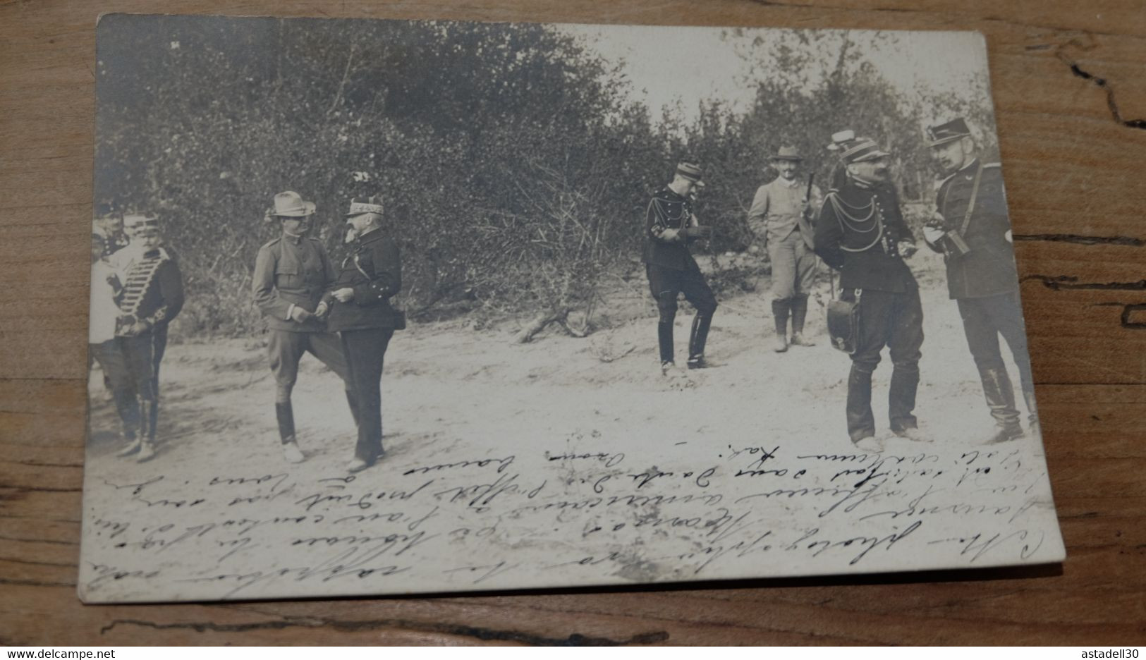 Carte Photo Manoeuvres Du Sud Est En 1903 ................ 10771 - Manoeuvres