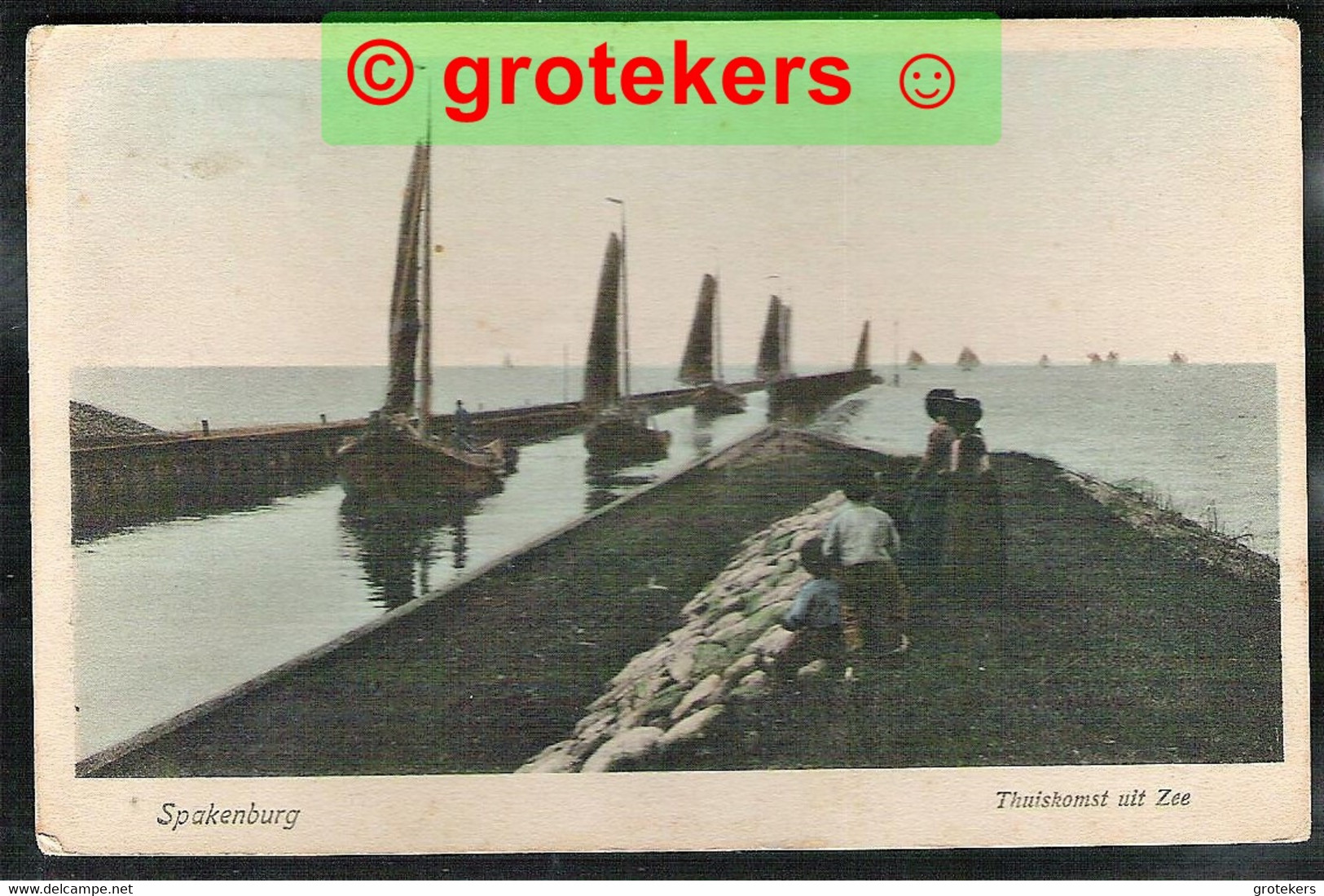 SPAKENBURG Thuiskomst Van De Vloot ± 1920 ? - Spakenburg