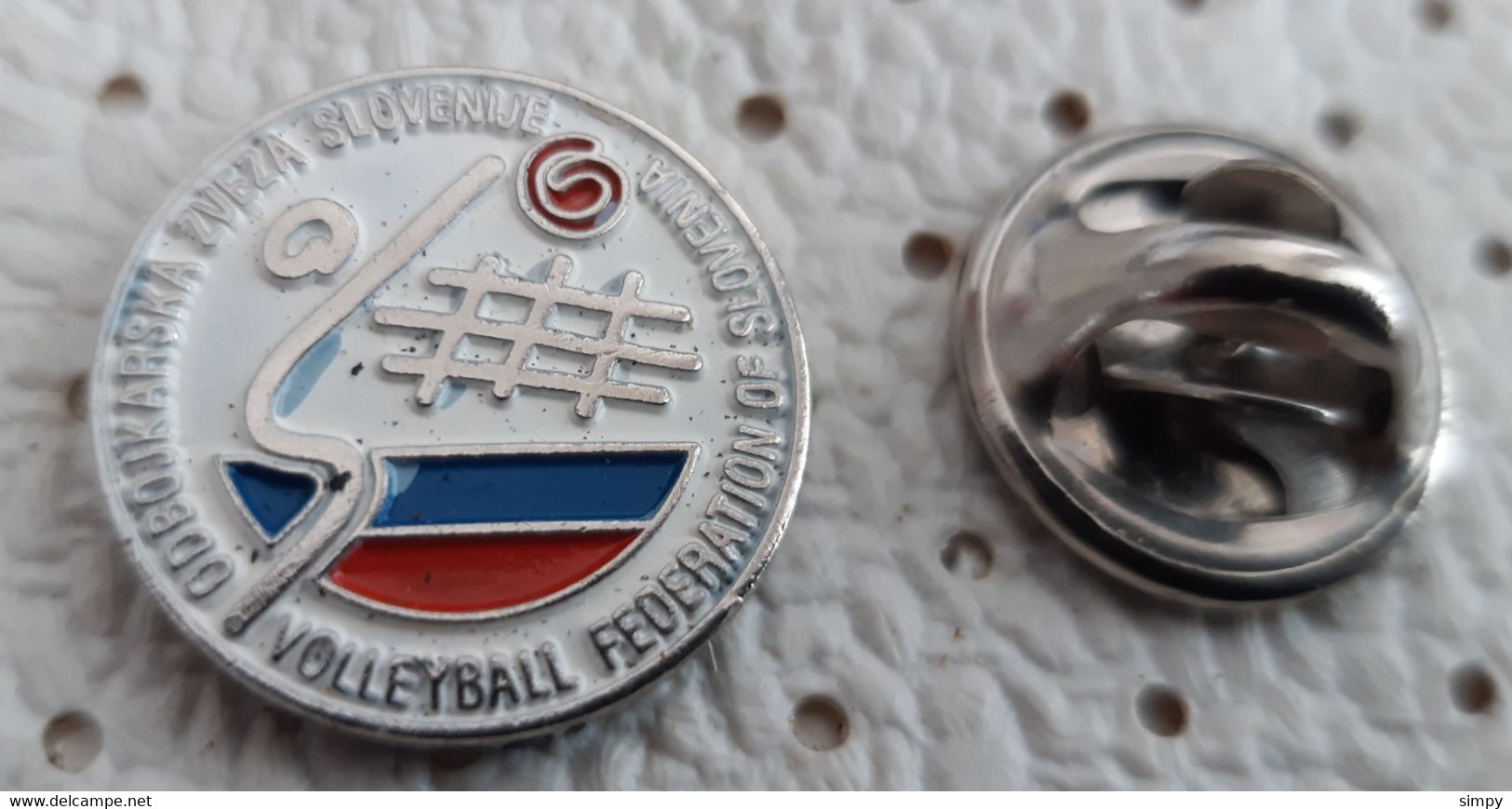 SLOVENIA Volleyball Federation Pin Badge - Voleibol