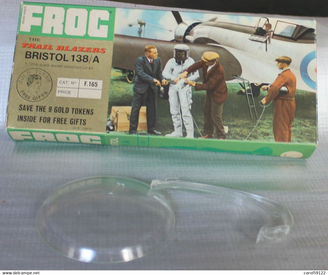 1/72 FROC  "BRISTOL 138/A" - Militares