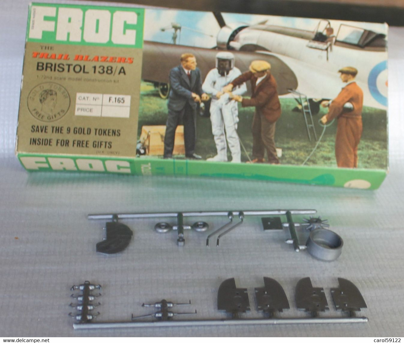 1/72 FROC  "BRISTOL 138/A" - Leger