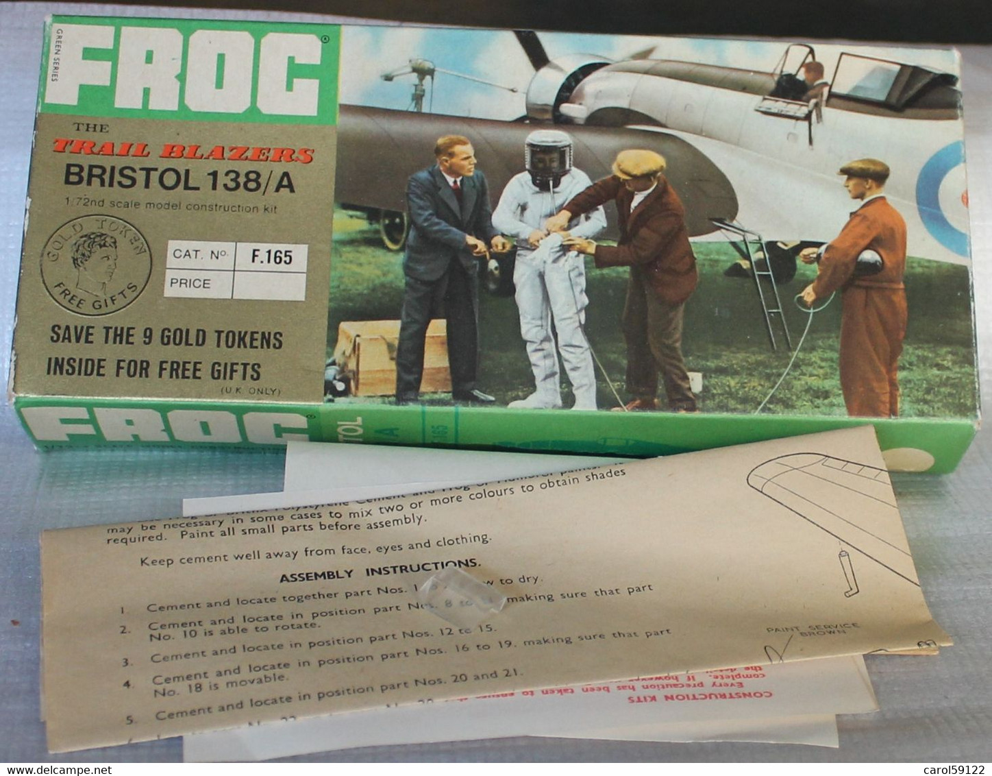 1/72 FROC  "BRISTOL 138/A"