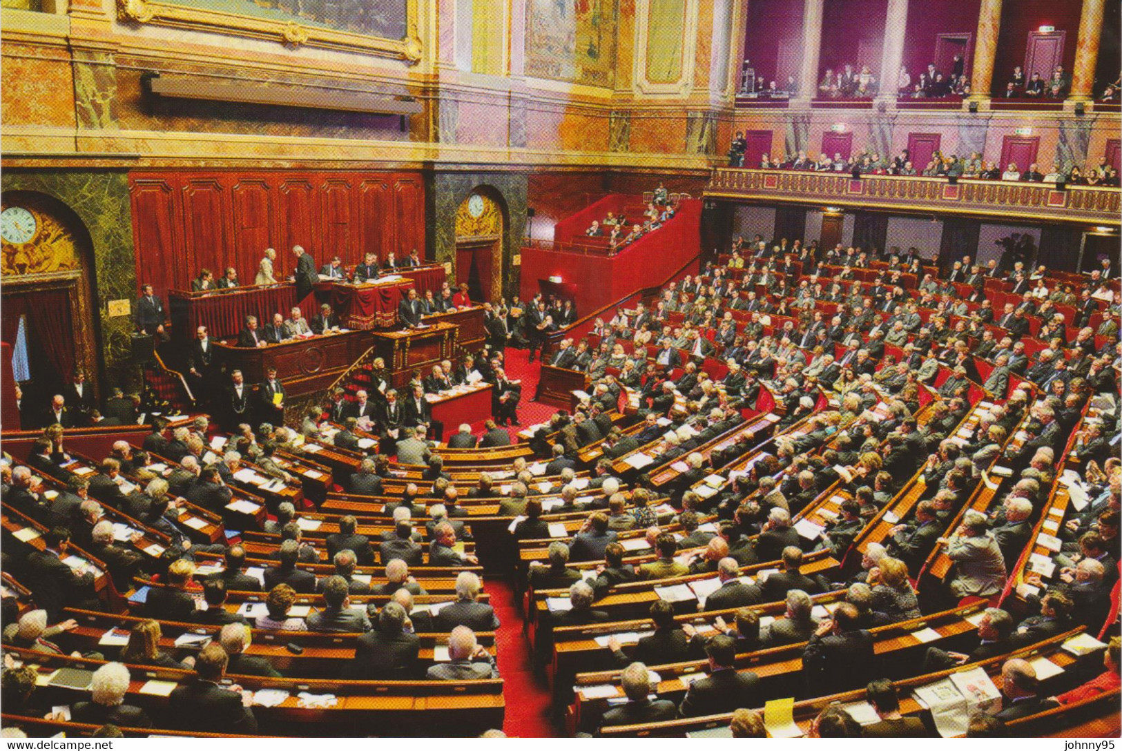 Congrès Du Parlement - Château De Versailles : Le Congrès En Séance - T-P  Adh. N° 157 - Obl. 21-07-2008 - Evènements