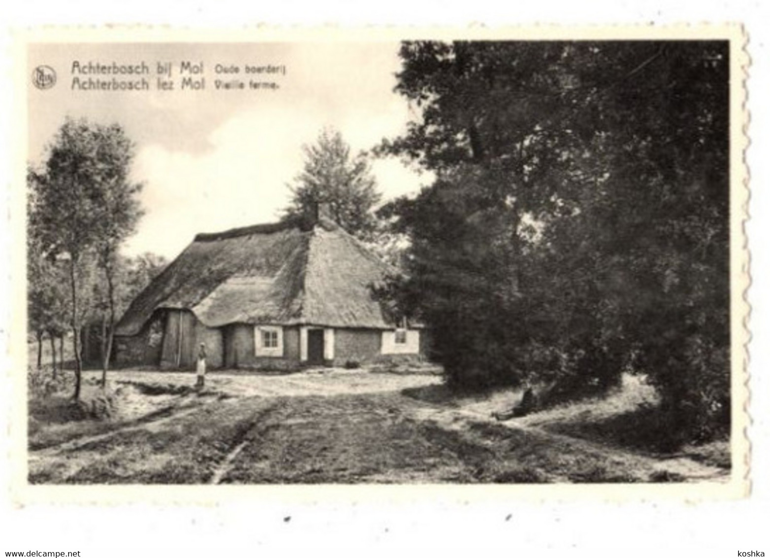 MOL - Achterbosch - Oude Boerderij - Niet Verzonden - Uitgave R. Eysermans - Mol