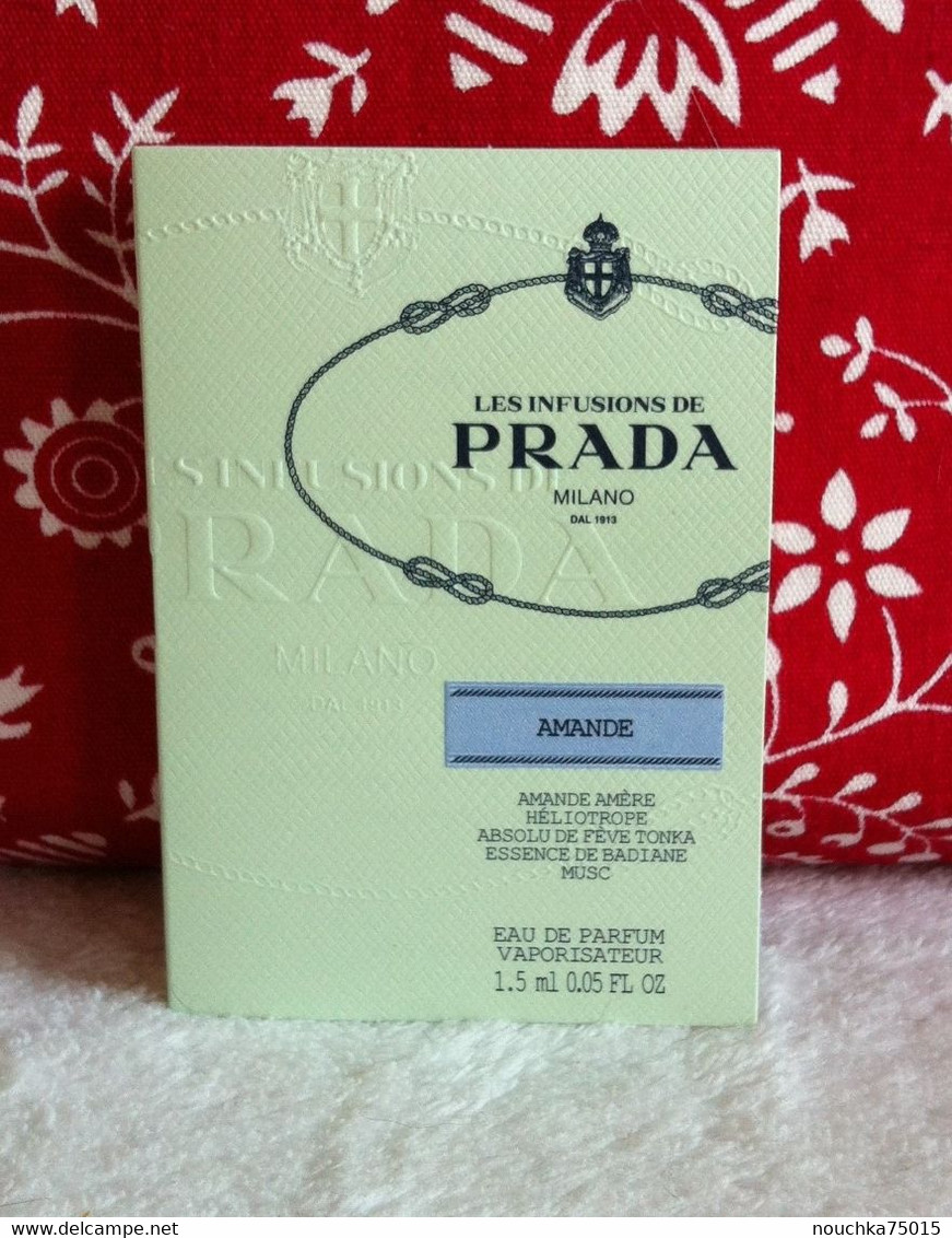 Prada - Les Infusions, Amande - échantillon - Perfume Samples (testers)