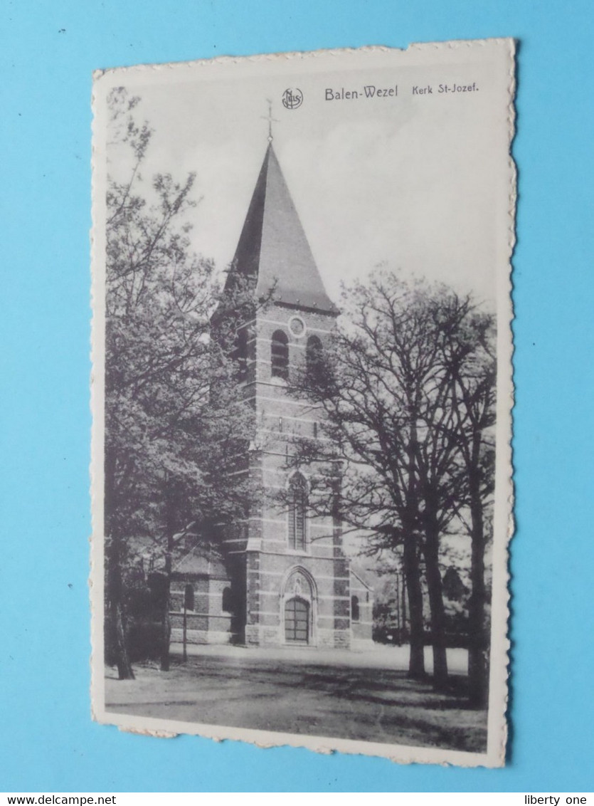 Kerk St. Jozef > Balen-Wezel ( Edit. Mangelschots-De Locht ) Anno 19?? ( Zie / Voir Scans ) ! - Balen