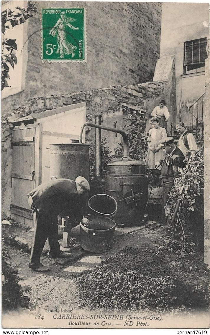 78   Carrieres Sur Seine -  Bouilleur  De Cru - Carrières-sur-Seine