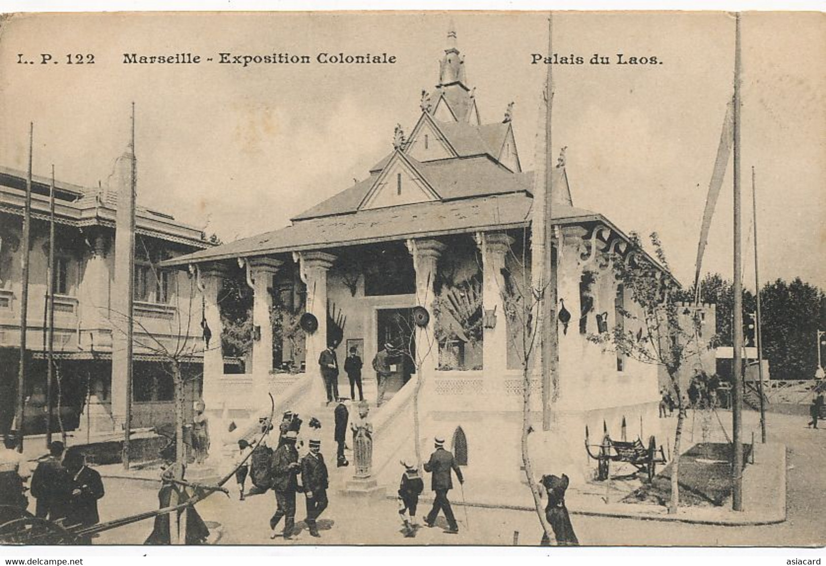 Lao Palace Colonial Exhibition Marseille - Laos