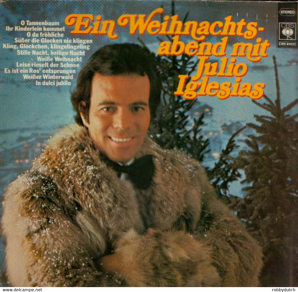 * LP *  EIN WEINACHTSABEND MIT JULIO IGLESIAS (Holland 1978 EX-!!) - Canzoni Di Natale