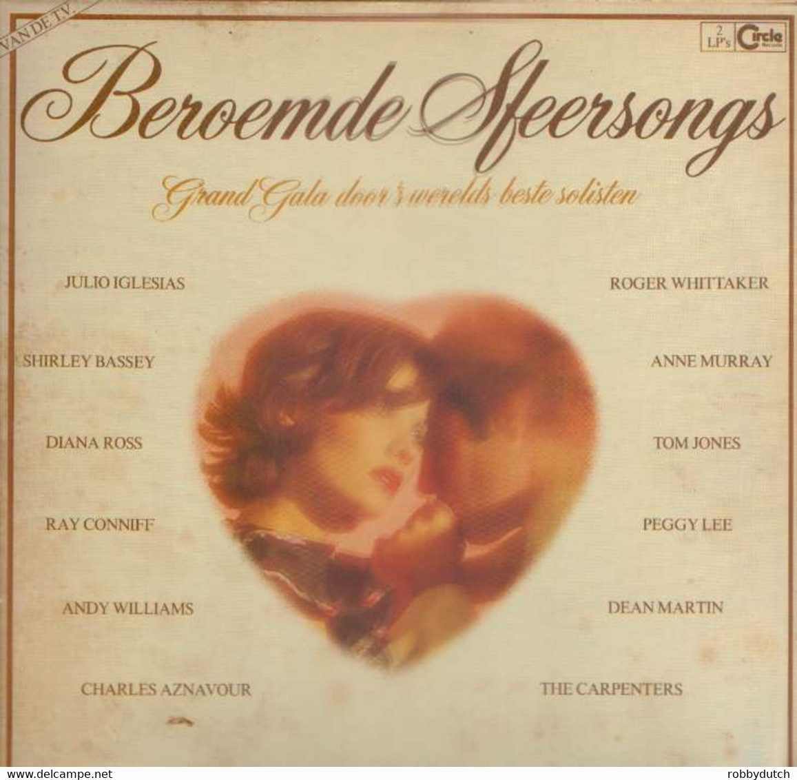 * 2LP * BEROEMDE SFEERSONGS - DIVERSE ARTIESTEN (Holland 1979) - Hit-Compilations