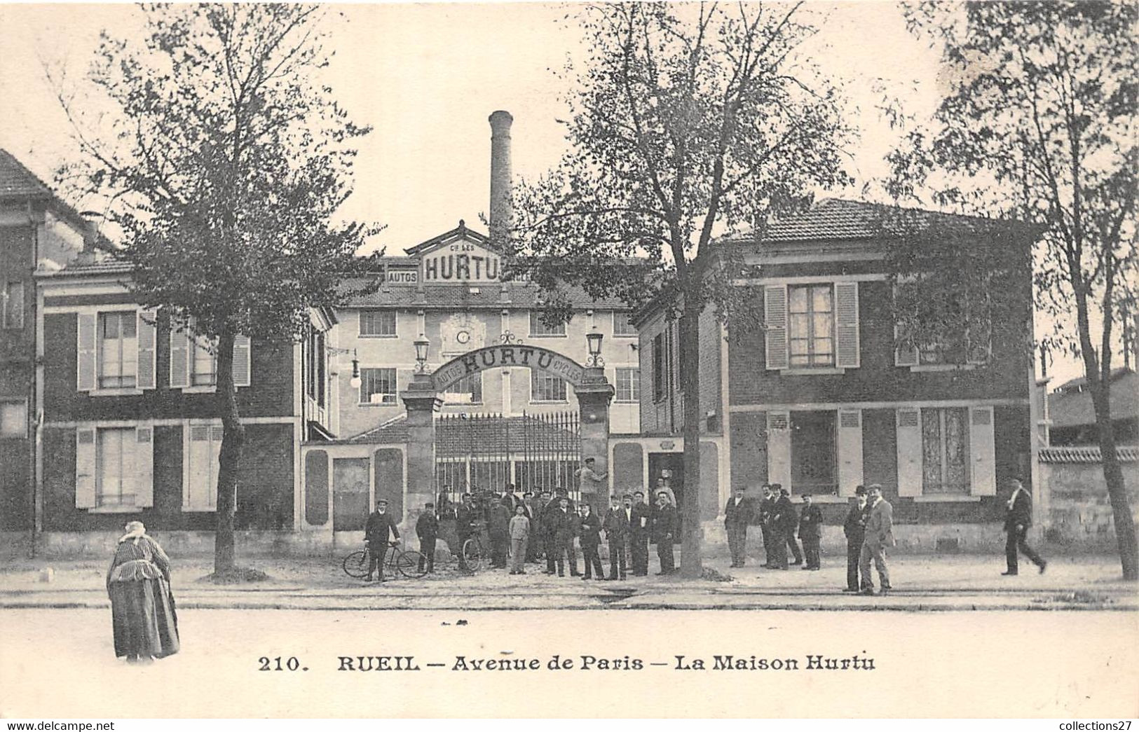 92-RUEIL- AVENUE DE PARIS- LA MAISON HURTU -  ( AUTOS ET CYLCLES ) - Rueil Malmaison