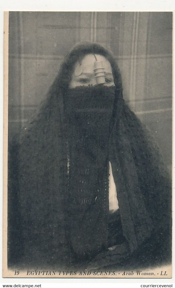 CPA - EGYPTE - Egyptian Types And Scenes - Arab Woman - Persons
