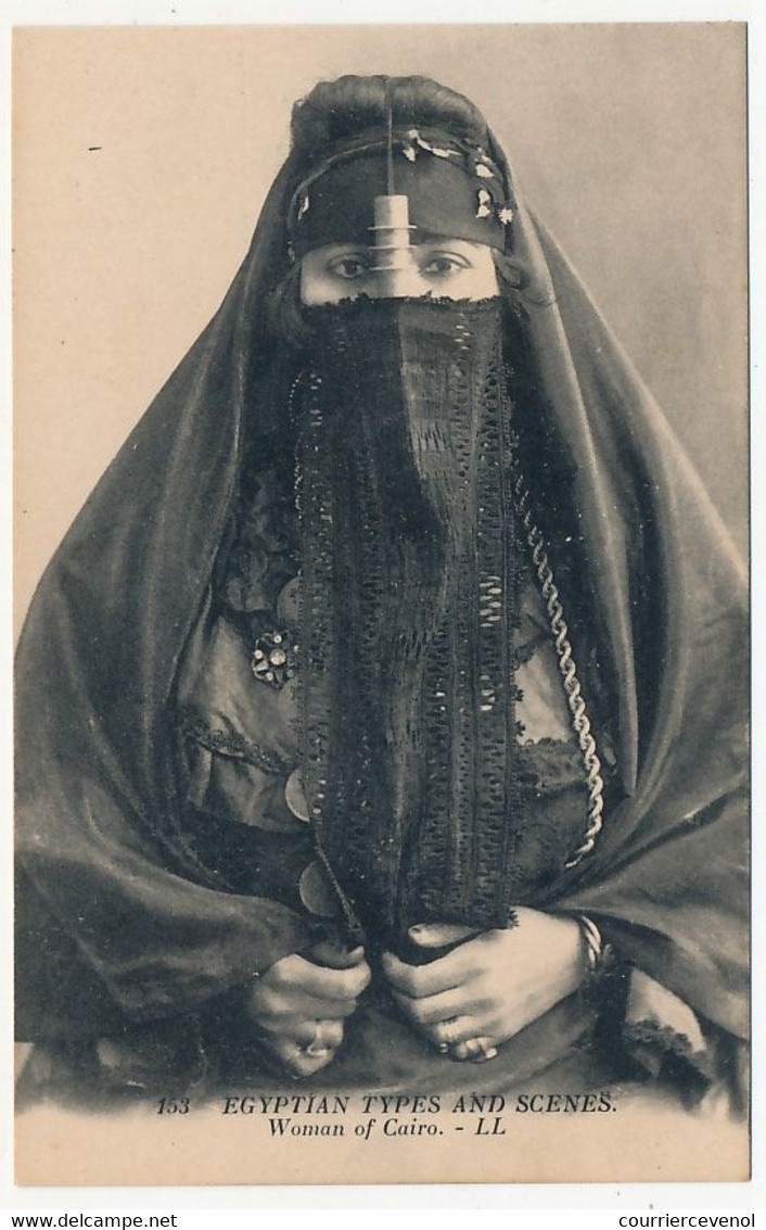 CPA - EGYPTE - Egyptian Types And Scenes - Woman Of Cairo - Personen