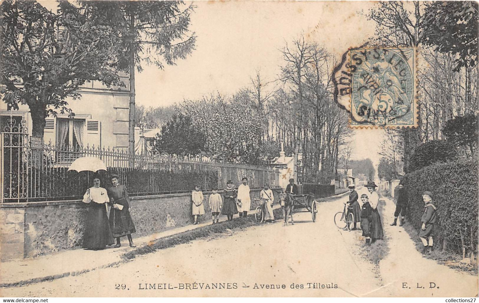 94-LIMEIL-BREVANNE- AVENUE DES TILLEULS - Limeil Brevannes