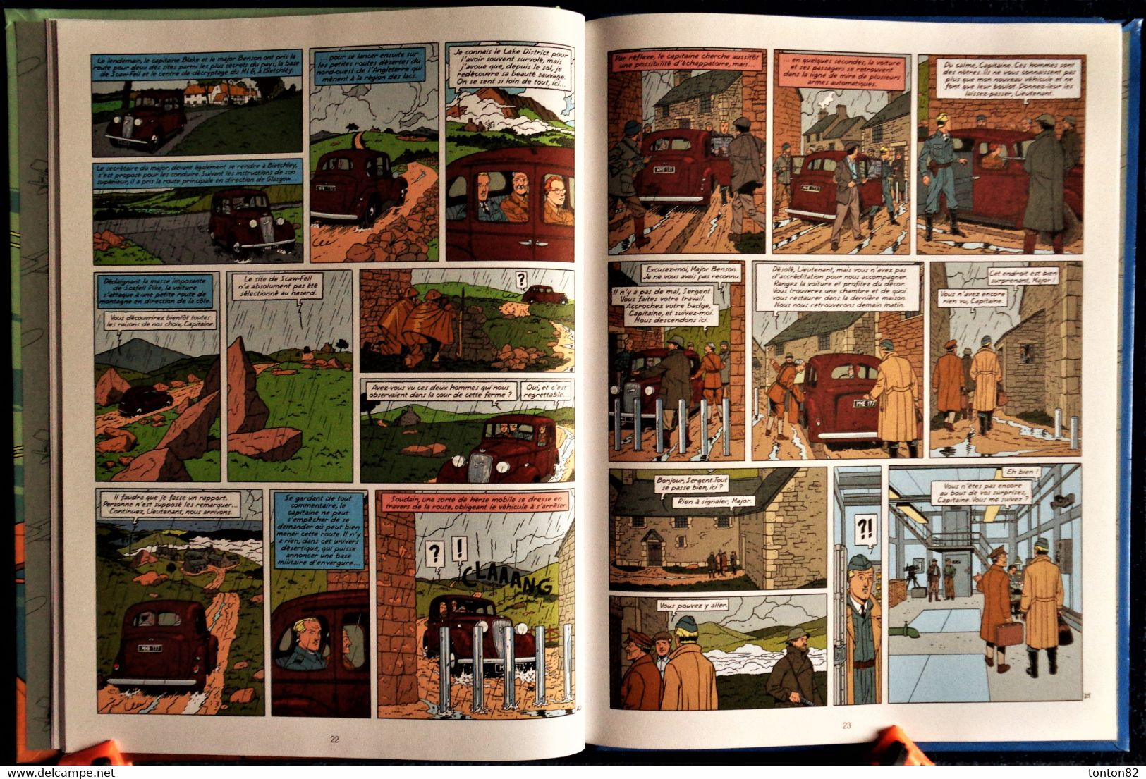 Y. Sente - A. Julliard - Le Bâton de Plutarque - Les Aventures de Blake et Mortimer - ( EO 2014 ) .