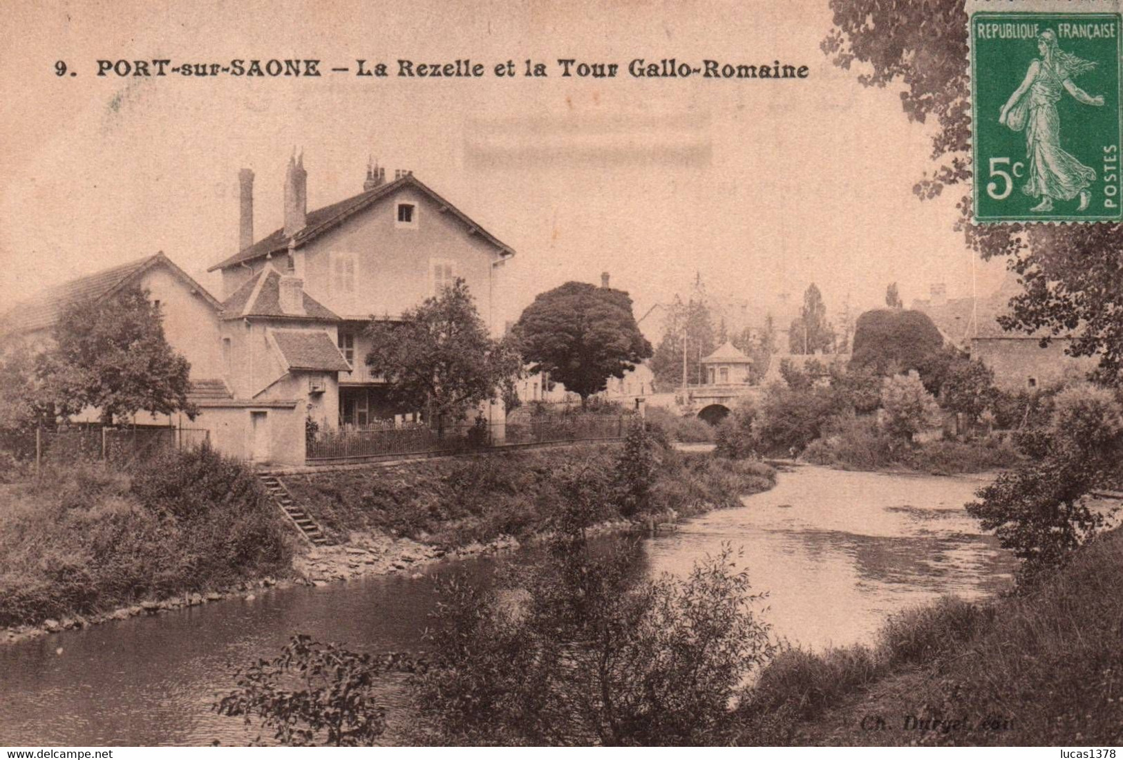 70 ./ PORT SUR SAONE / LA REZELLE ET LA TOUR GALLO ROMAINE - Port-sur-Saône