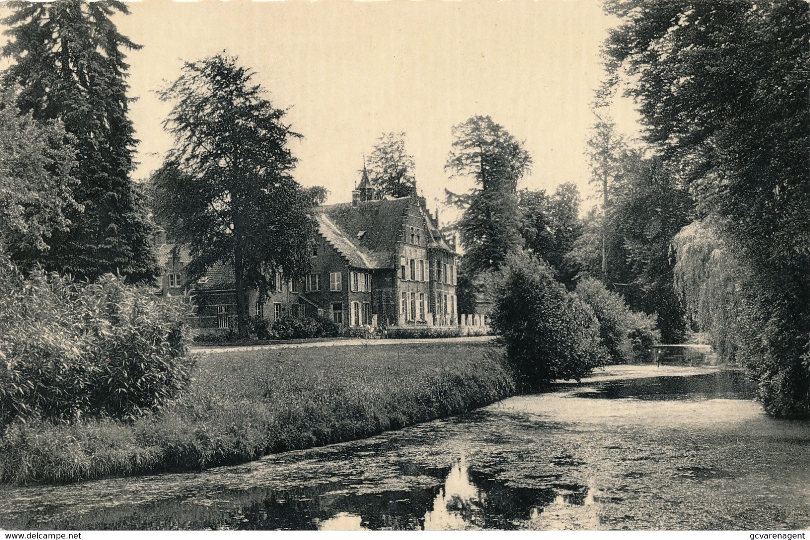 SCHOTEN  KASTEEL VILLERS         2 SCANS - Schoten