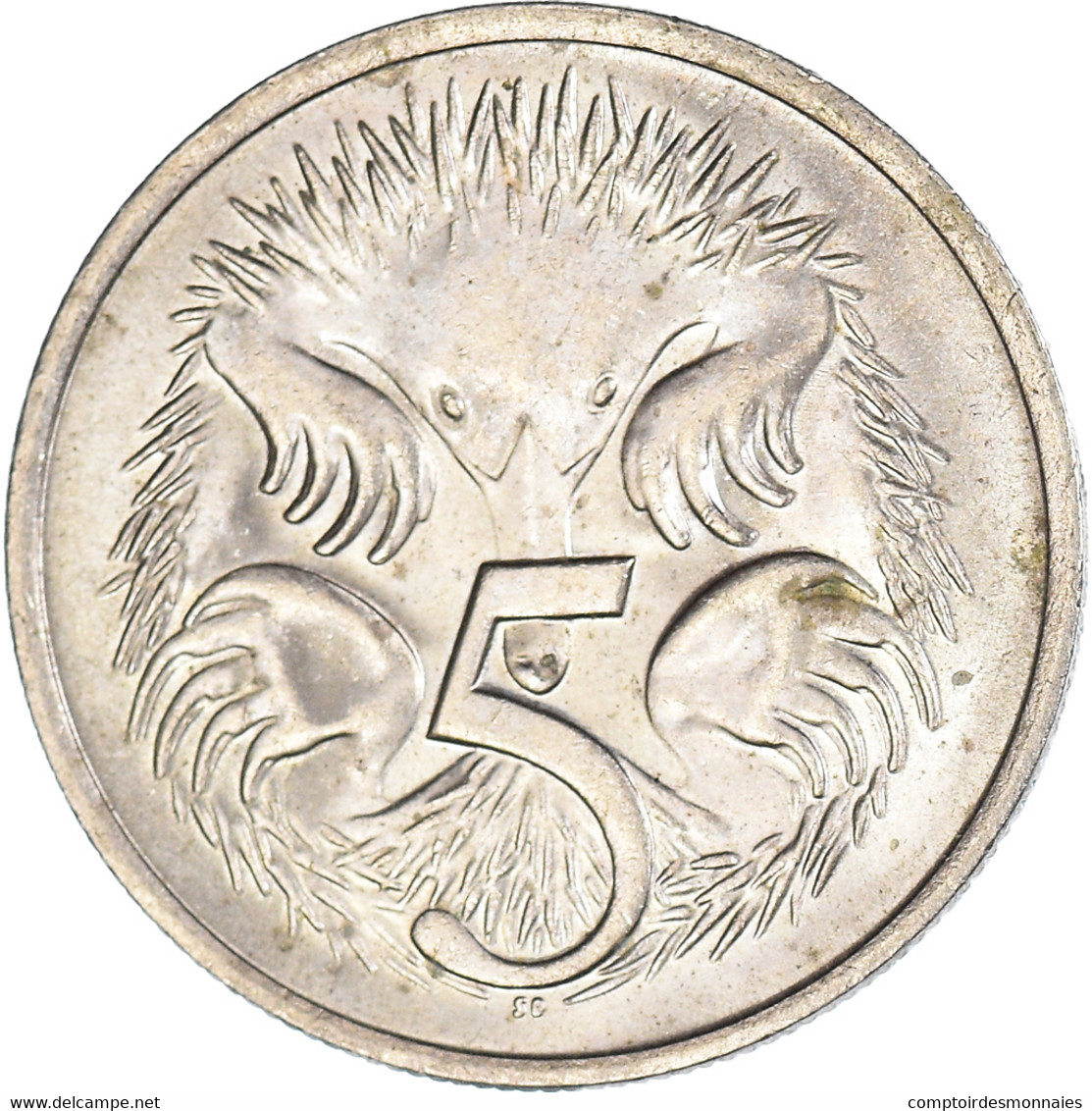 Monnaie, Australie, 5 Cents, 1983 - 5 Cents