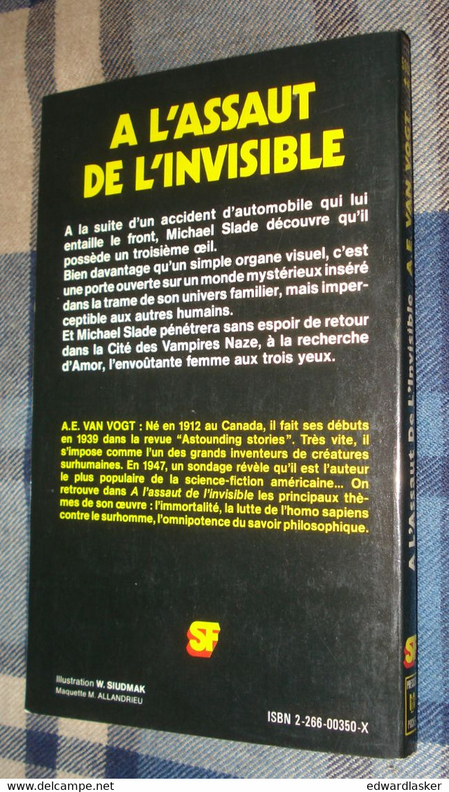 PRESSES POCKET SF 5005 : A L'assaut De L'invisible /A.E. Van Vogt - Réimp .Juillet 1981 - Presses Pocket