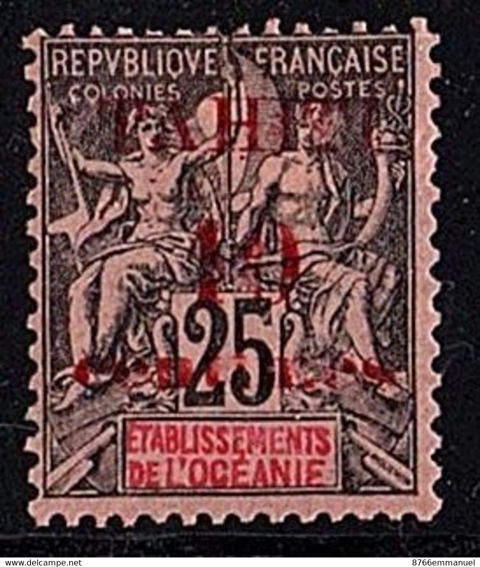 TAHITI N°31 N* - Unused Stamps