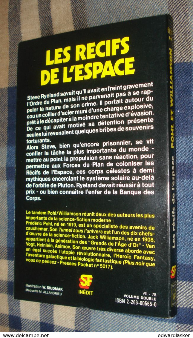 PRESSES POCKET SF 5028 : Les Récifs De L'Espace /Pohl Et Williamson - EO Juin 1978 - TBE - Presses Pocket