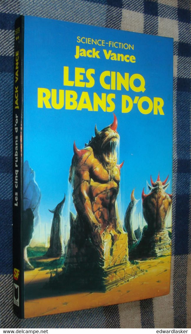 PRESSES POCKET SF 5179 : Les Cinq Rubans D'or /Jack Vance - Réimp Août 1986 - TBE - Presses Pocket