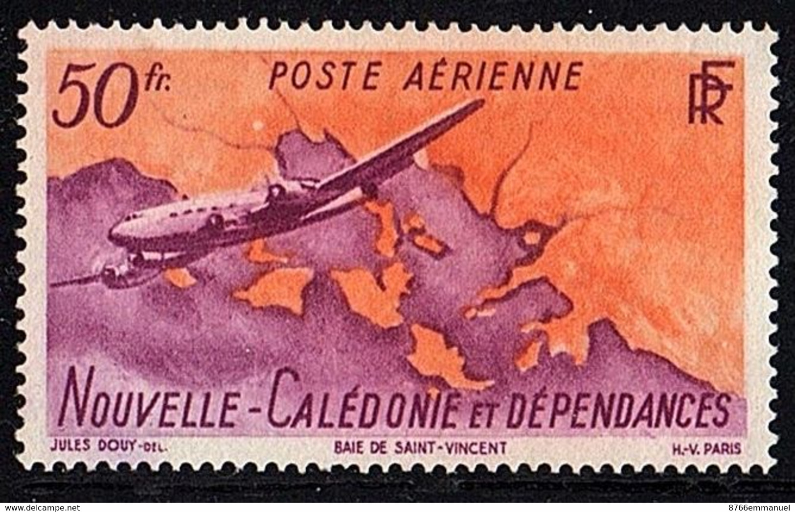 NOUVELLE-CALEDONIE AERIEN N°61 NSG - Ongebruikt