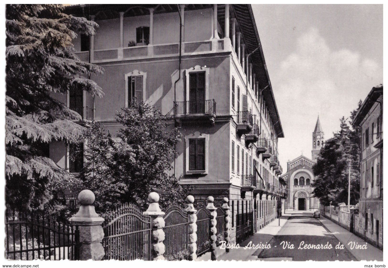 1955 BUSTO ARSIZIO 1 VIA LEONARDO DA VNCI   VARESE - Busto Arsizio