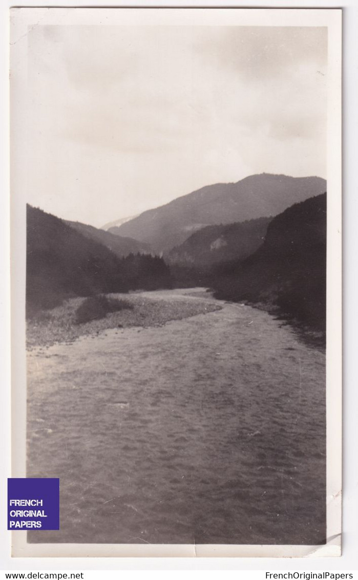 Vallée De La Dranse / Thonon Les Bains - Photo 1933 6,5x11cm Photographie Gorges Pont Du Diable Fontaine Couverte A80-43 - Lugares