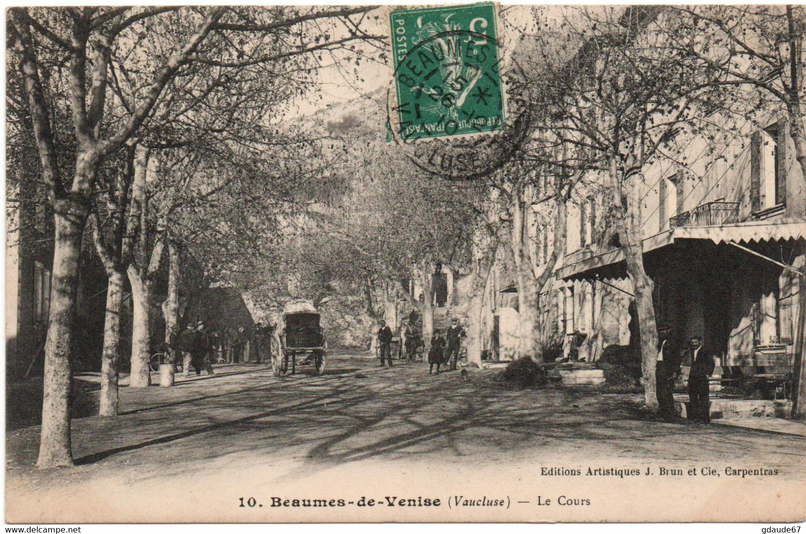 BEAUMES DE VENISE (84) - LE COURS - Beaumes De Venise