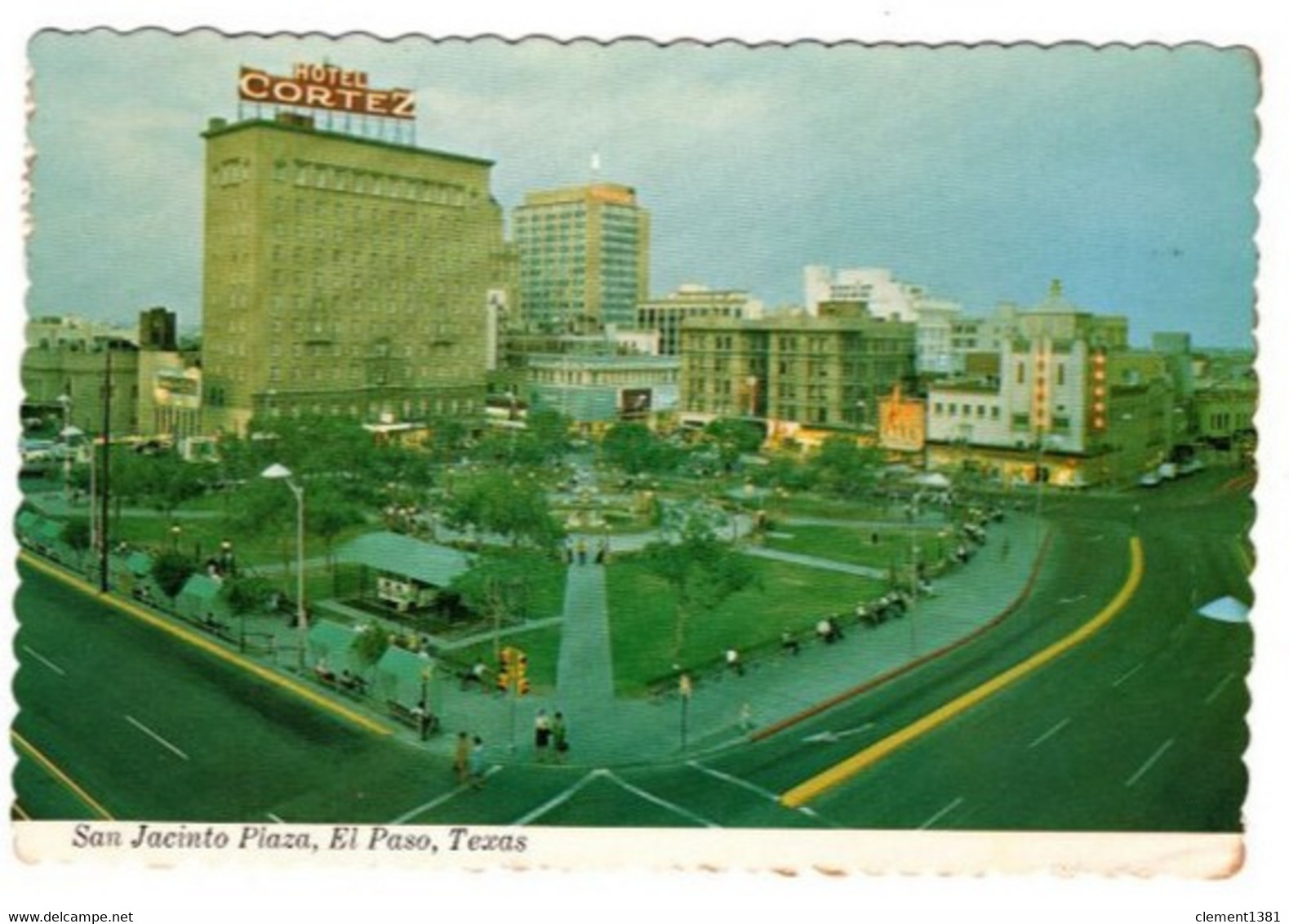 USA Etats Unis United States San Jacinto Plaza El Paso Texas - El Paso