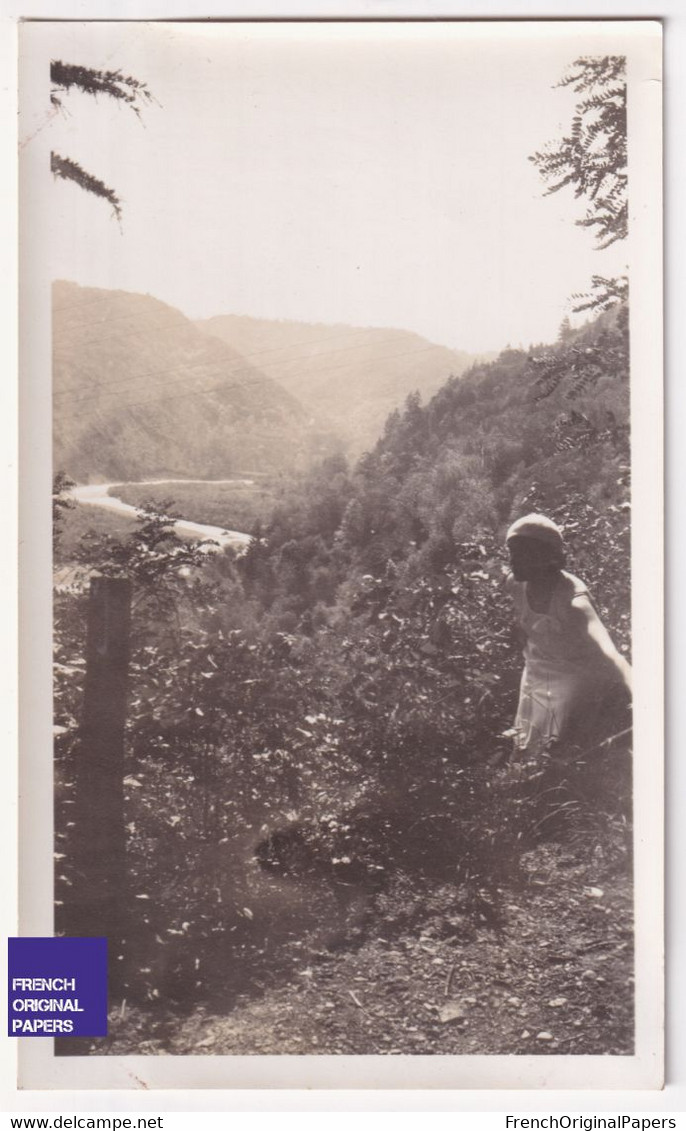 Vallée De La Dranse / Thonon Les Bains - Photo 1933 6,5x11cm Photographie Gorges Pont Du Diable Fontaine Couverte A80-45 - Lugares