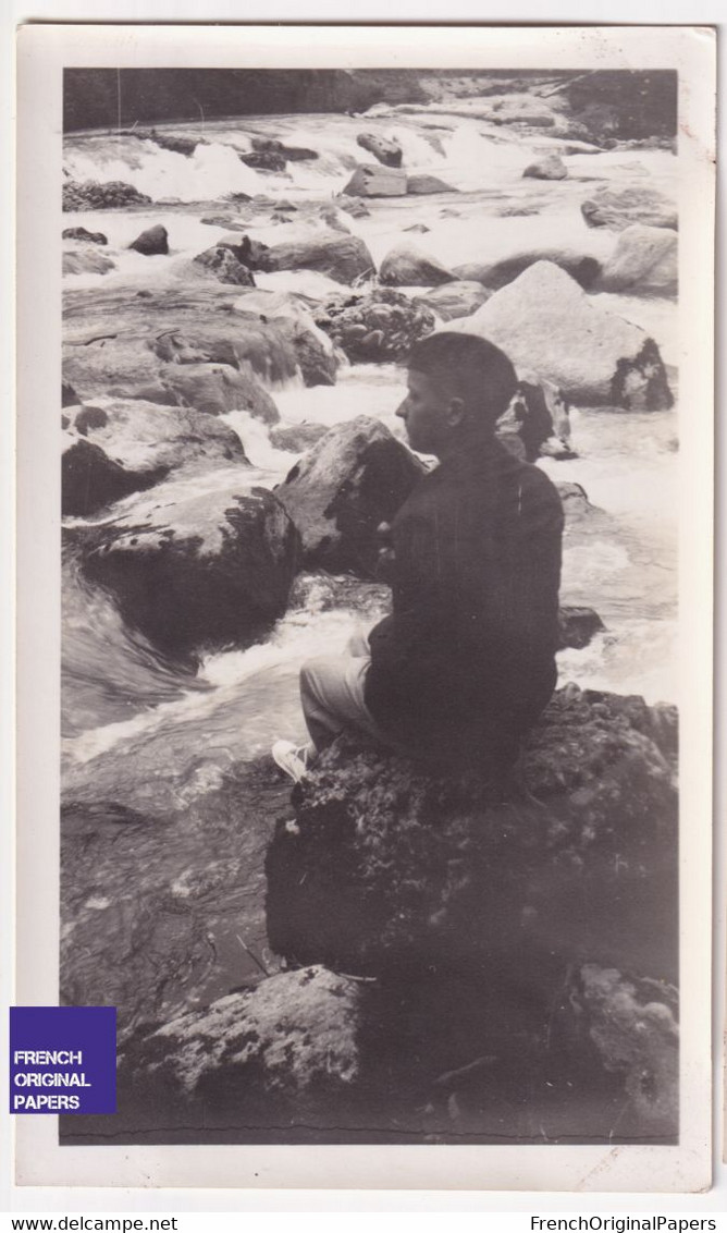 Vallée De La Dranse / Thonon Les Bains - Photo 1933 6,5x11cm Photographie Gorges Pont Du Diable Fontaine Couverte A80-47 - Lugares