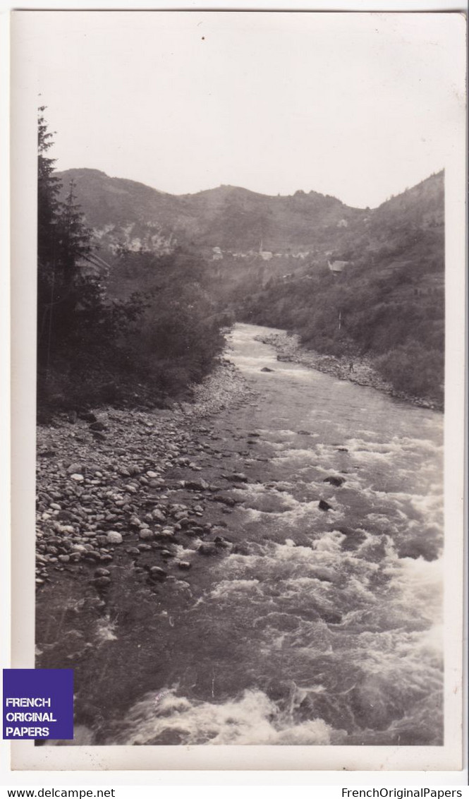 Vallée De La Dranse / Thonon Les Bains - Photo 1933 6,5x11cm Photographie Gorges Pont Du Diable Fontaine Couverte A80-49 - Lugares