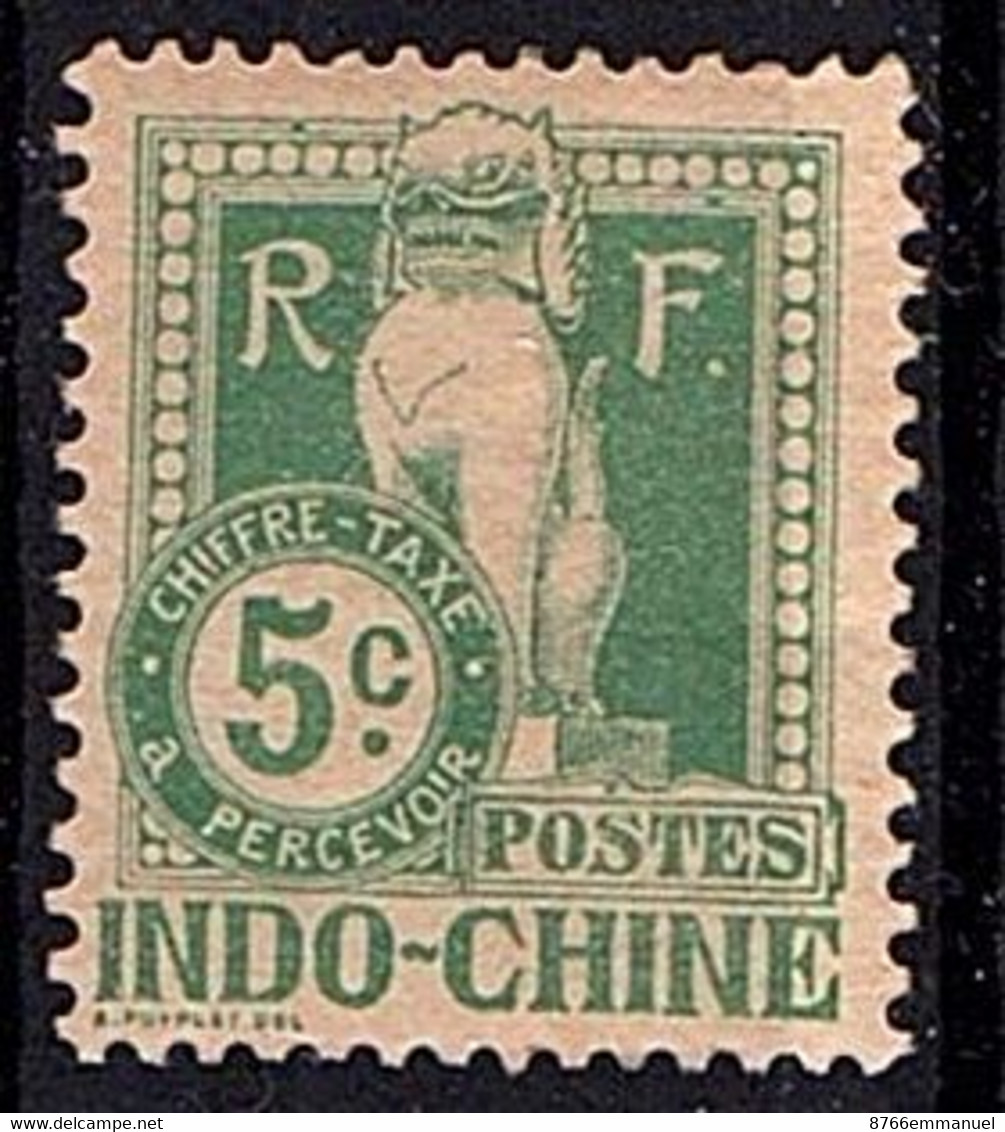 INDOCHINE TAXE N°7 N* - Timbres-taxe