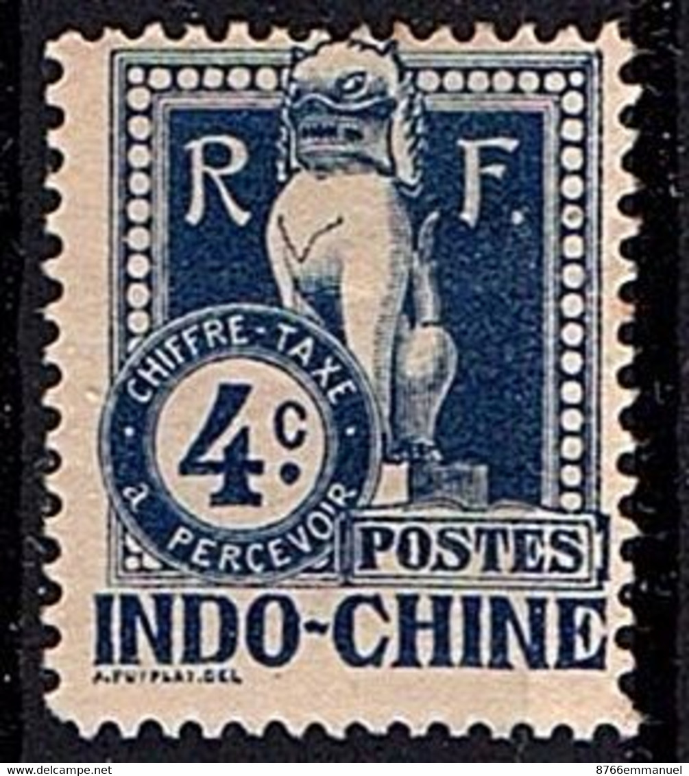 INDOCHINE TAXE N°6 N* - Postage Due