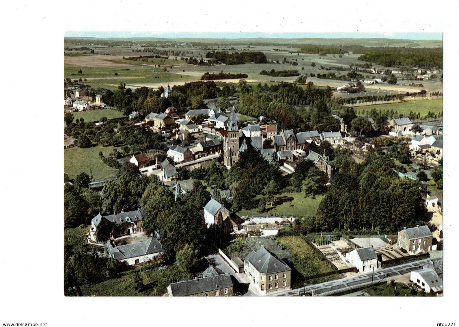 Cpm - Ohey - Vue Aérienne (Lib. Docquier, Goblet) - Ac 32-6 A - Ohey