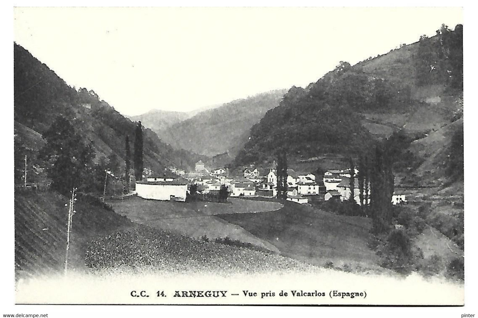 ARNEGUY - Vue Pris De Valcarlos (Espagne) - Arnéguy