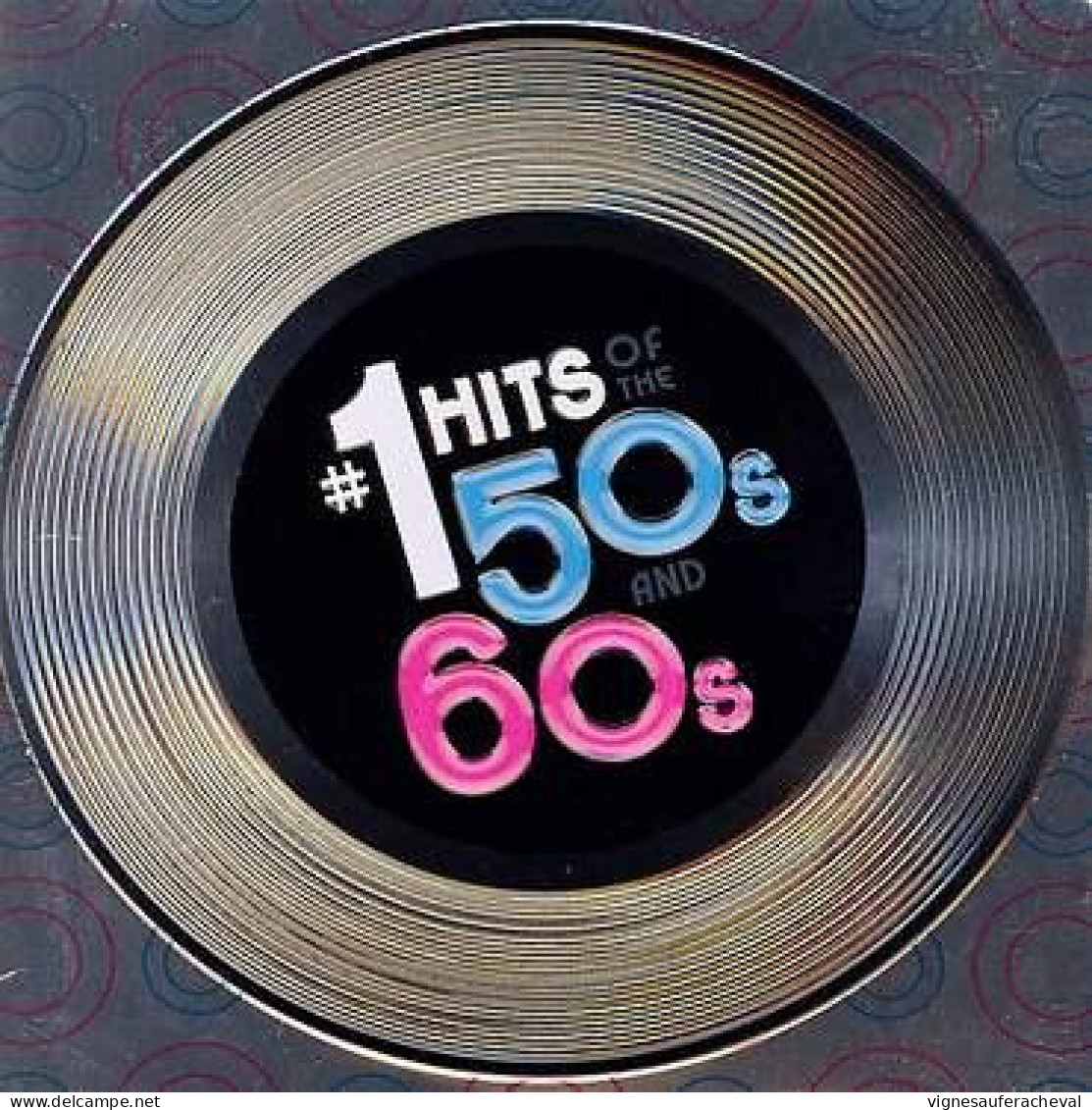 Artistes Varies- #1 Hits Of The 50's And 60's (3 Cd Metal Box Set) - Compilaties