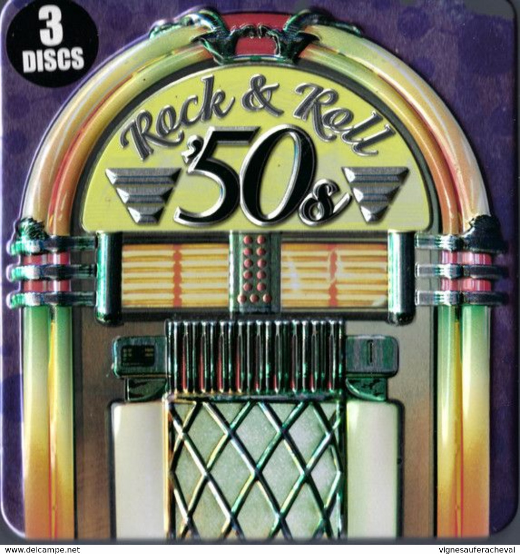 Artistes Varies- Rock N Roll 50's (3 Cd Metal Box Set) - Compilations